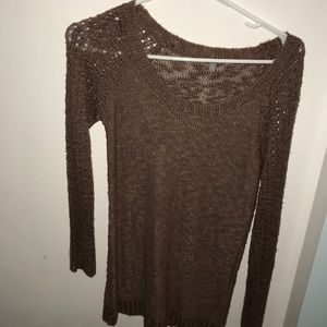 Crochet style tunic